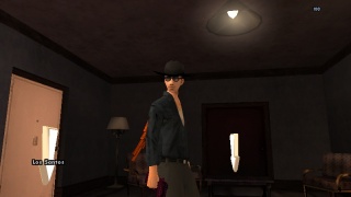 random screen at motel