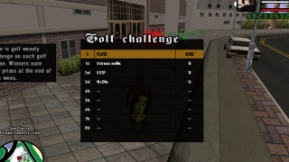 SF golf 18 score