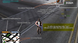 GTA V Style hud v1.8 for SA:MP 