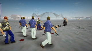 Forelli Crime Family getting ambush by the Vercetti Gang