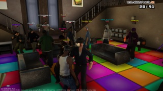 the Vensinzo's house is in fire because of my and newton moves on the dance floor!!!!