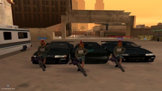 Chilling with MadLife and ZAID with our vehicles