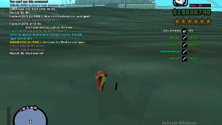 Parachuting in water