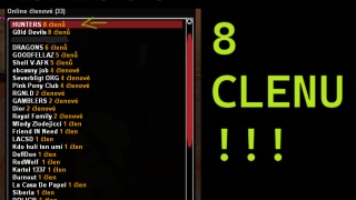 HUNTERS-ORG - 8 online members 