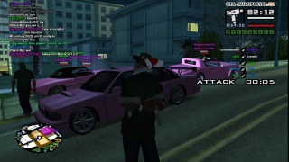 Ballas Sexy color car Pink :DDD