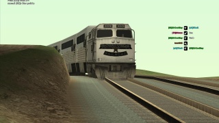 The train is comming...