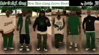 New Skin Gang Grove Street!