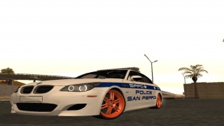 My SFPD BMW M5 E60