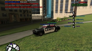 How Tromania drives a cop car.