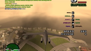 flying upside down xD