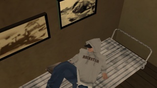 Chilling in the abandoned airport