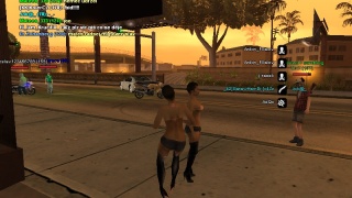 Strip dance