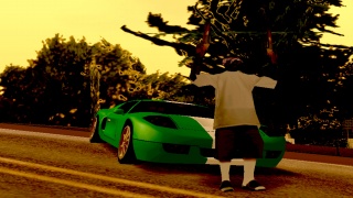 My Bullet Green Car :D