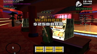 250k in slot machines :D