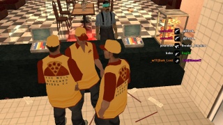 3 Pizza Boy's in Well Stacked Pizza 