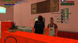 Me and my friend ( an old man character ) XD :P