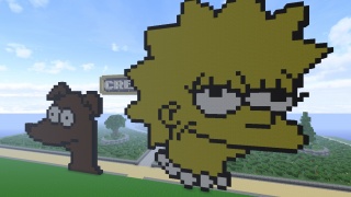 Minecraft - Lisa Simphson