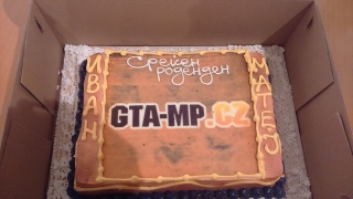My birthday cake / Můj narozeninový dort