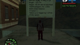 GTA SA- Easter Egg Bridge Facts SF