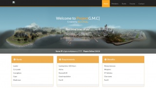 G.M.C] Clan website preview