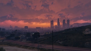 My view of Los Santos