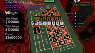 Second Roulette Win : 0