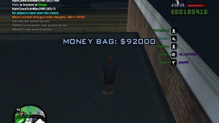 MONEY BAG: $92000