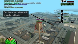 me and karol in heli :D 