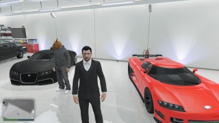 Chilling with Sparkz in GTA V