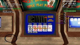Poker 1,250,000 x2 FOUR OF A KIND :D.