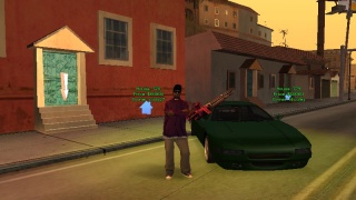 with the new infernus :D 