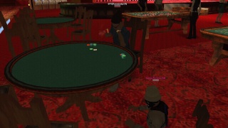 This is how they say :"Play Poker with a high ground"